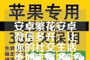 安卓繁花安卓微信多开：让你的社交生活更加丰富多彩