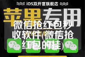 微信抢红包秒收软件(微信抢红包的挂)