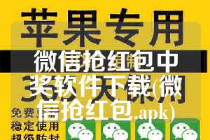 微信抢红包中奖软件下载(微信抢红包.apk)